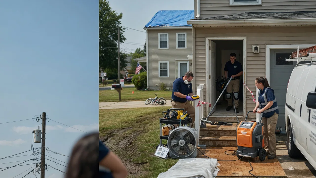 Water Damage Repair in Fallentimber, PA near me